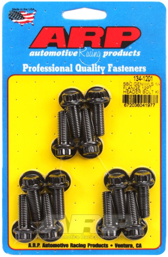 ARP ARP134-1201 Header Bolt Kit - 12pt. GM LS