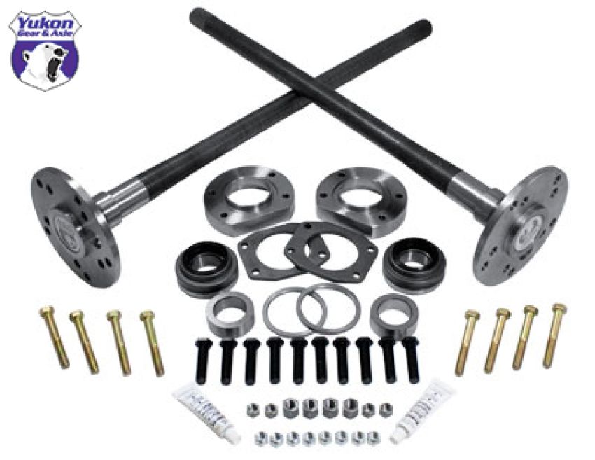 Yukon Gear & Axle YA WF88-31-KIT Yukon Gear Ultimate 88 Axle Kit 95-02 Explorer / 4340 Chrome-Moly (Double Drilled Axles)