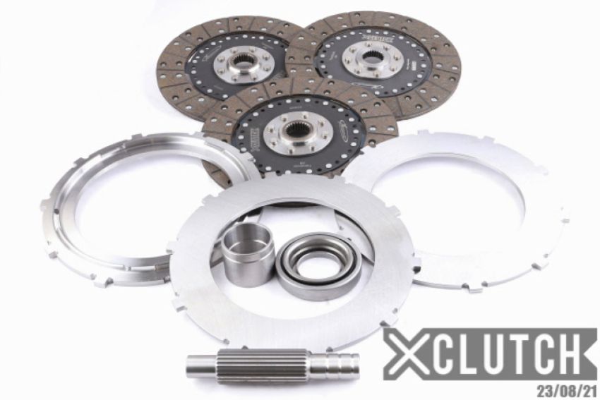 XCLUTCH XMS-230-DG01-3G-XC Dodge 9in Triple Solid Organic Multi-Disc Service Pack