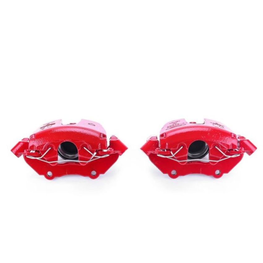 PowerStop S2942A Red Powder Coated Calipers