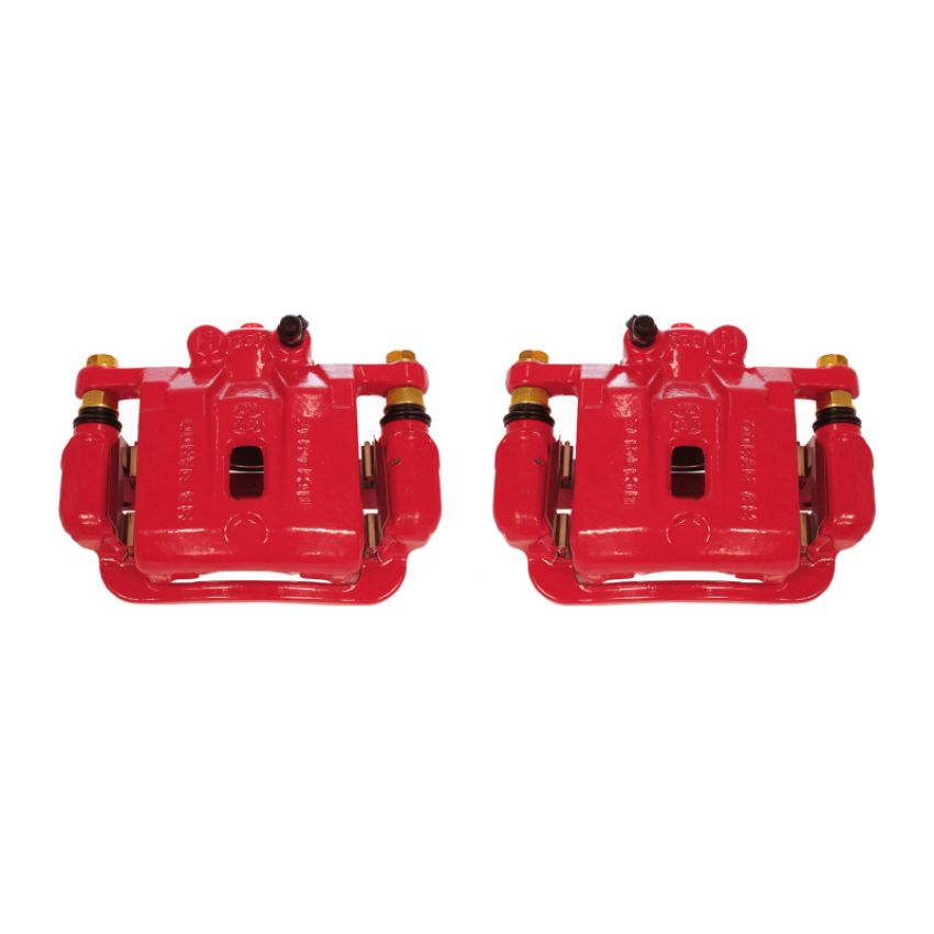 PowerStop S6394 Red Powder Coated Calipers