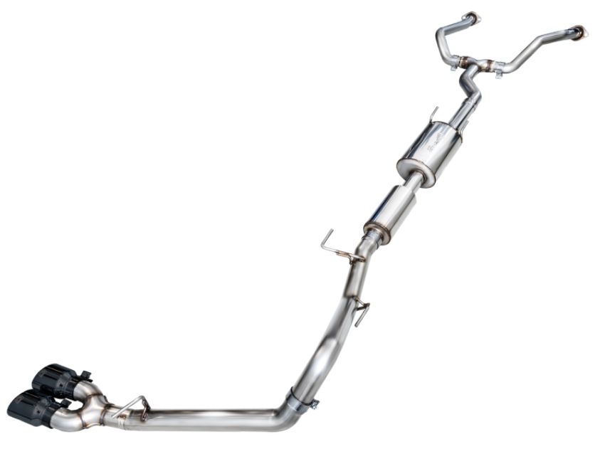 AWE Tuning 3015-33063 AWE 0FG Exhaust for 3rd Gen Toyota Tundra - Dual Diamond Black Tips