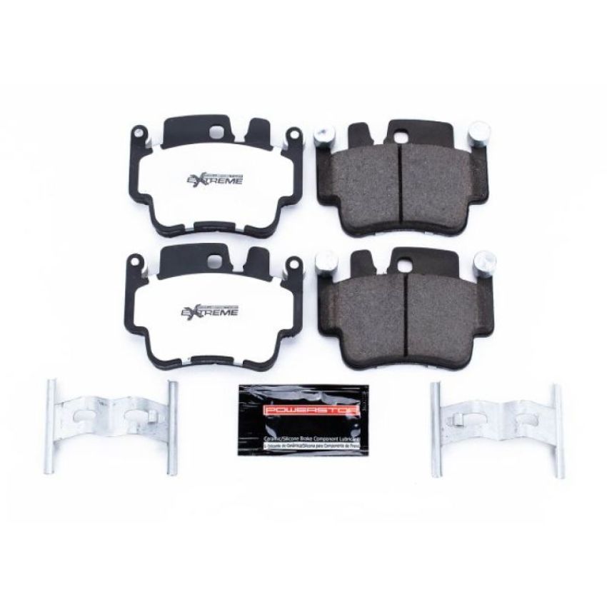 PowerStop Z26-917 PowerStop - Z26 Performance Carbon-Fiber Ceramic Brake Pads with Hardware Kit