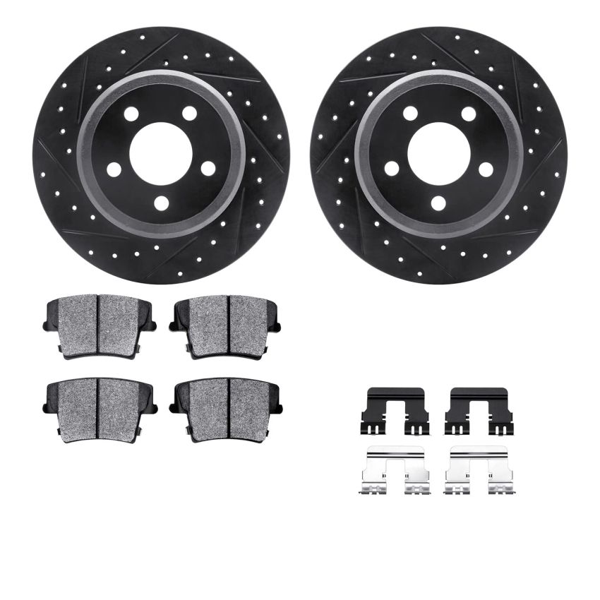 Dynamic Friction 8212-48002 Rotor Kit