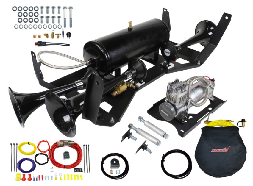 Kleinn Air Horns GM1500-230 Kleinn 07-13 Chevrolet Silverado/ Sierra Onboard Air System w/ Model 230 Horns