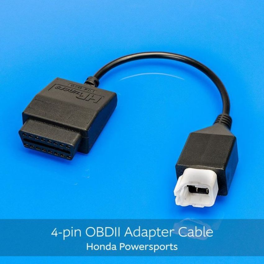 HP Tuners H-002-11 OBDII Adapter Cable for supported Honda Powersports (4-pin models vary)