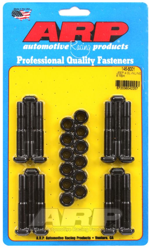 ARP ARP146-6001 Jeep Rod Bolt Kit - 4.0L Inline 6