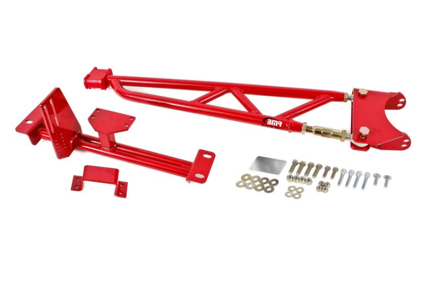 BMR Suspension TA013R BMR 93-02 F-Body w/o DSL Torque Arm Tunnel Mount (For Stock Exhaust) - Red