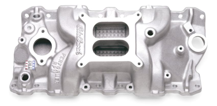 EDELBROCK EDE7101 SBC Performer RPM Manifold - 262-400