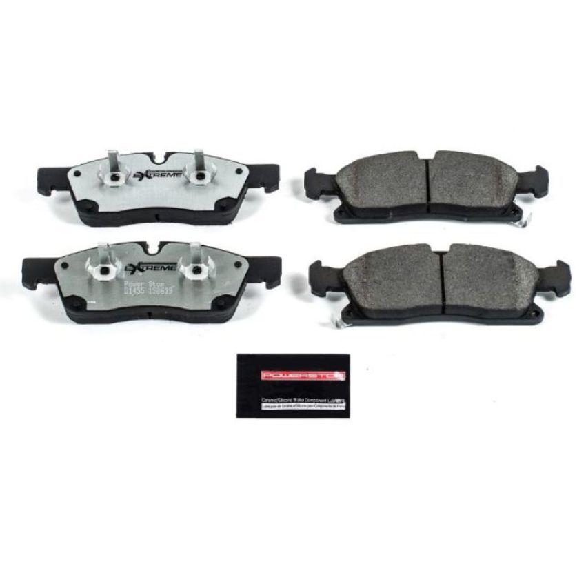 PowerStop Z26-1455 PowerStop - Z26 Performance Carbon-Fiber Ceramic Brake Pads with Hardware Kit