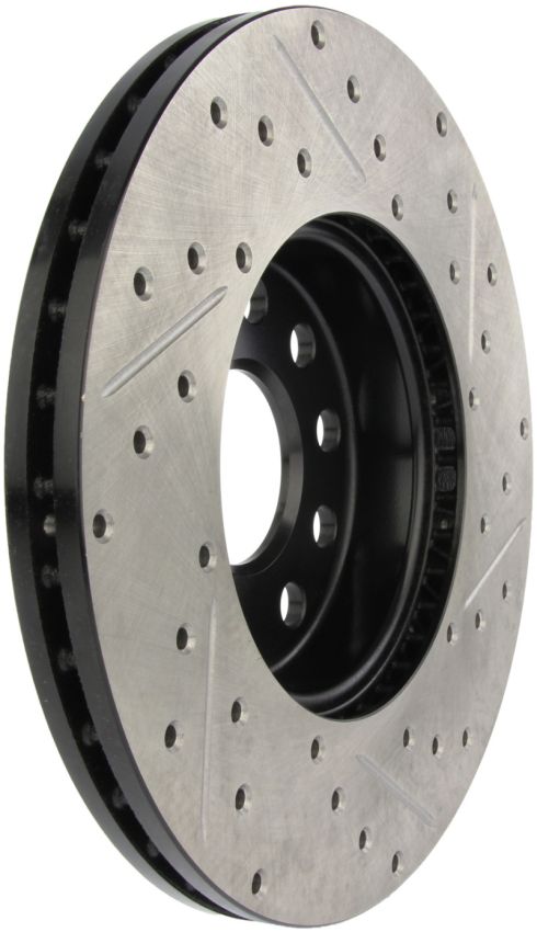 Stoptech 127.33110R Slotted & Drilled Sport Brake Rotor