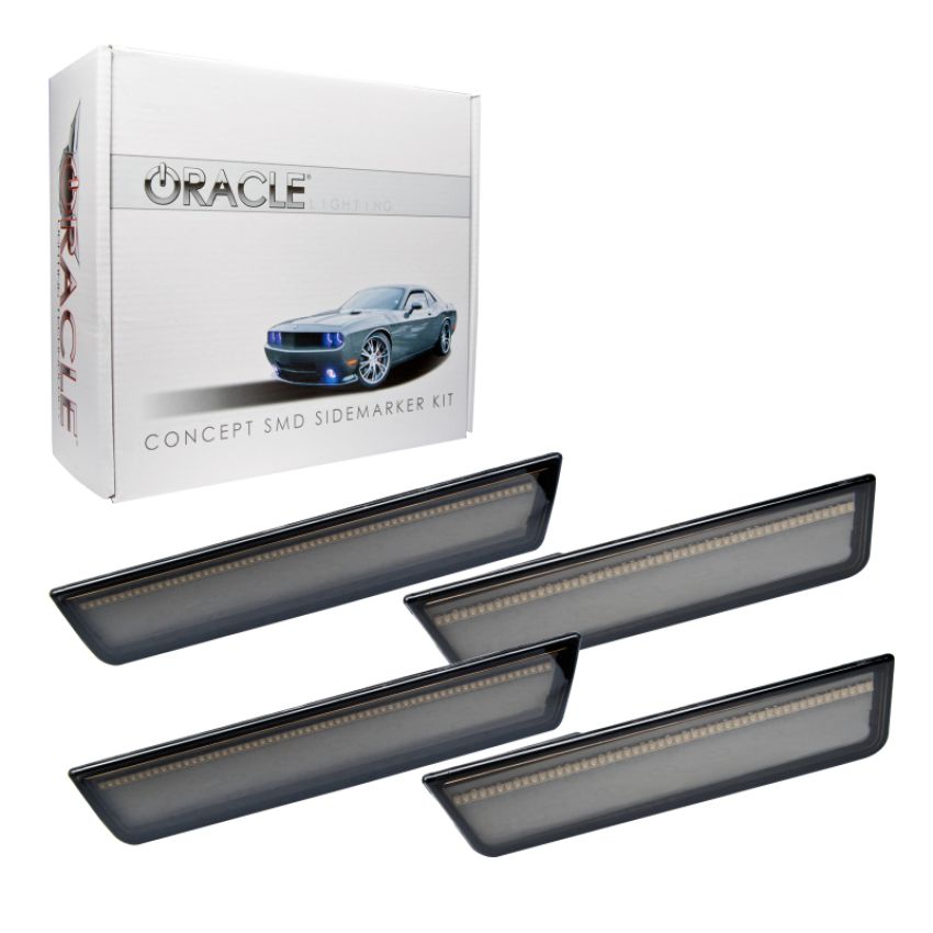 Oracle Lighting 9800-020 08-14 Dodge Challenger Concept Sidemarker Set, Tinted - No Paint