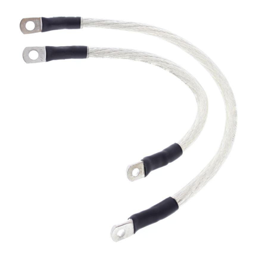 All Balls Racing 79-3010 81-86 Harley XL Battery Cable Kit Clear