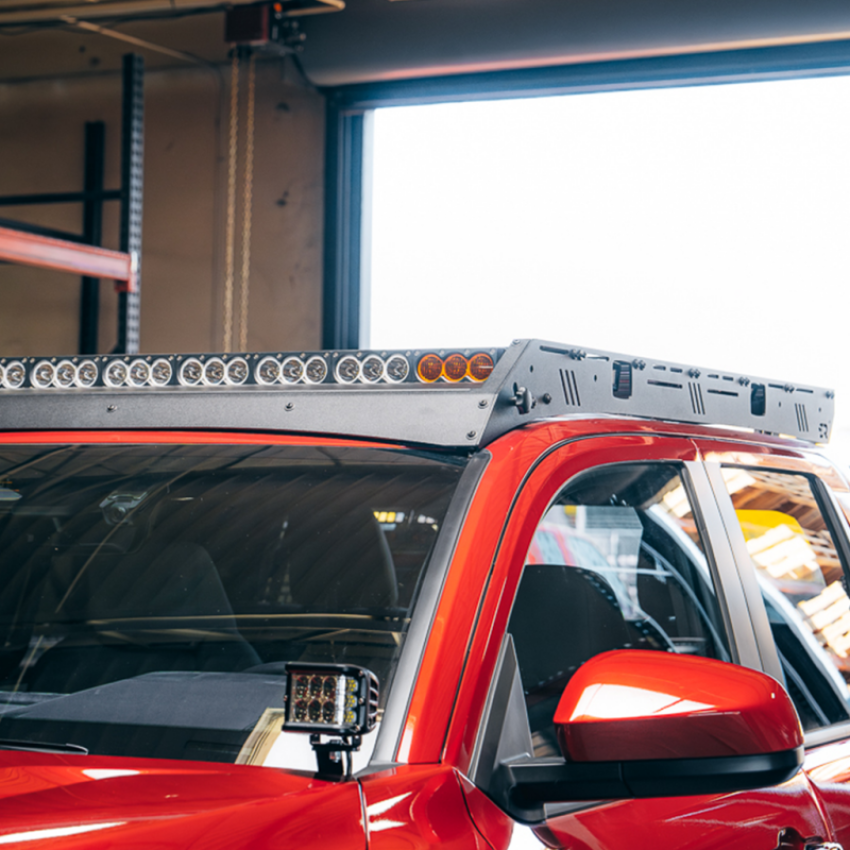 Cali Raised LED CR4168 Cali Raised 2024 Toyota Tacoma Premium Roof Rack - No Lighting Cut Out