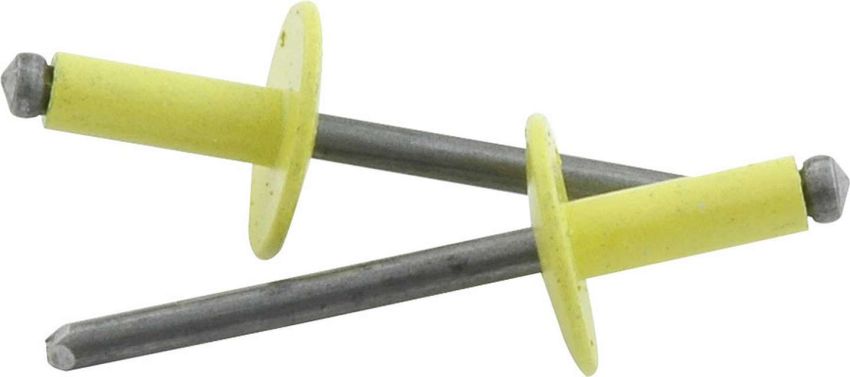 ALLSTAR PERFORMANCE ALL18180 Lg Hd Rivet 250Pk Yellow