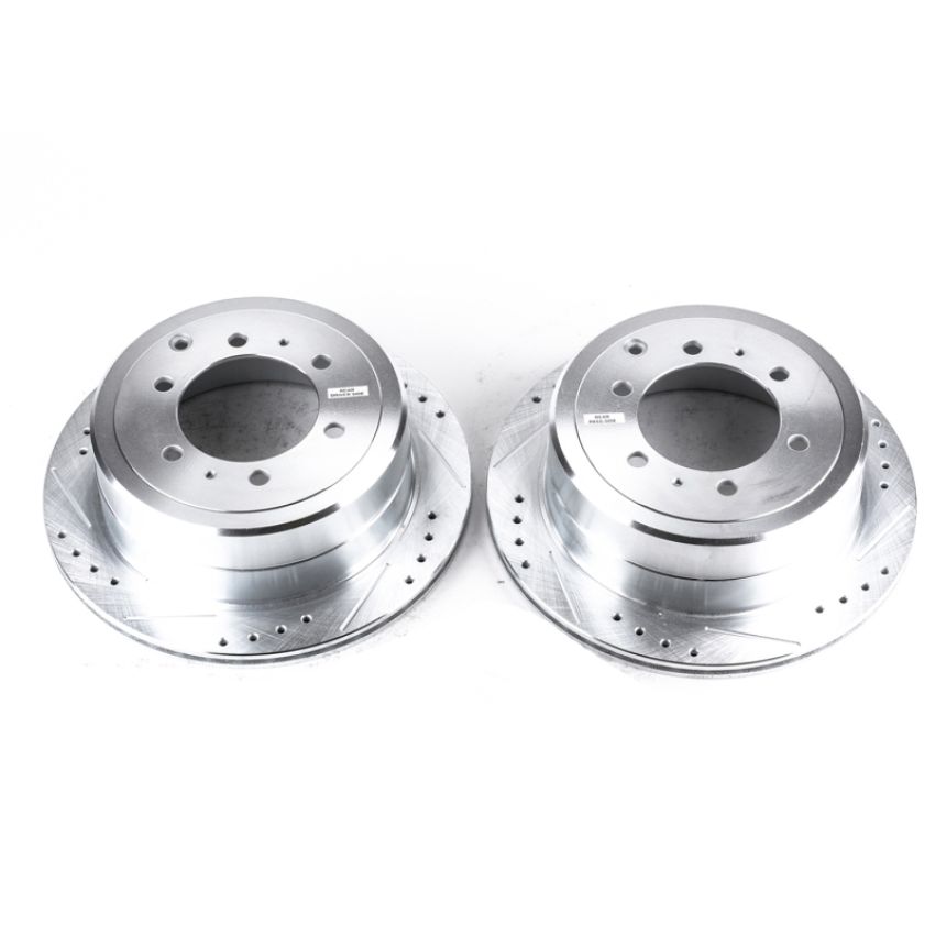 PowerStop JBR743XPR PowerStop Evolution Performance Drilled, Slotted & Plated Brake Rotor Pair