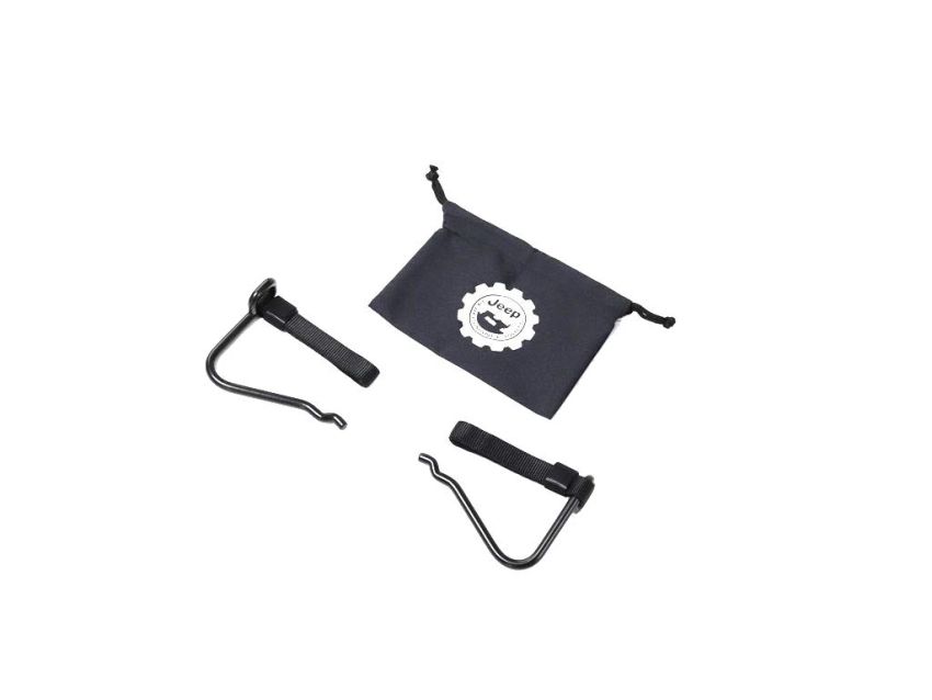 Mopar 2018-2019 Jeep Wrangler JL Windshield Tie Downs New OEM