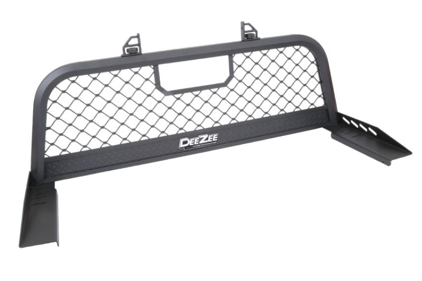 Dee Zee DZ95050RTB Deezee Universal Cargo Management Cab Rack - Txt Blk Mesh