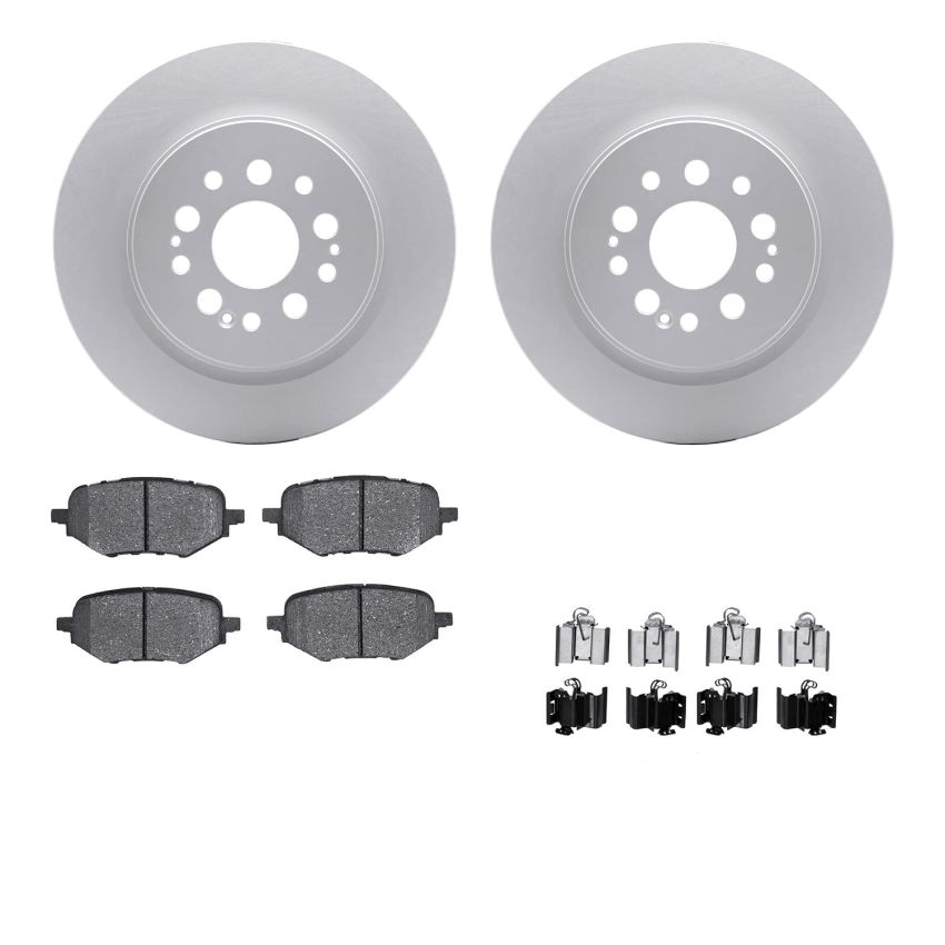Dynamic Friction 4512-59206 Rotor Kit
