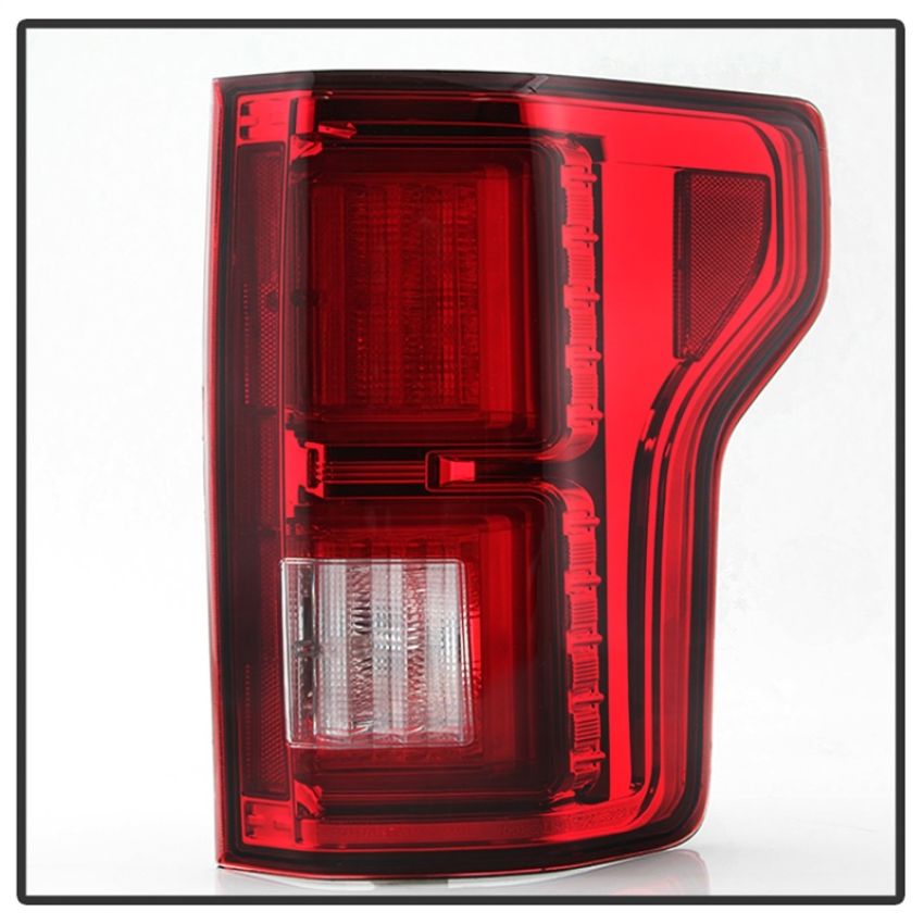 SPYDER 5085764 LED Tail Lights - Red Clear