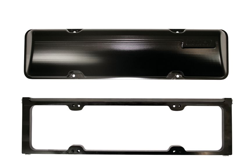 MOROSO MOR68051 SBC Billet Alm Valve Cover Set 2-Piece Design