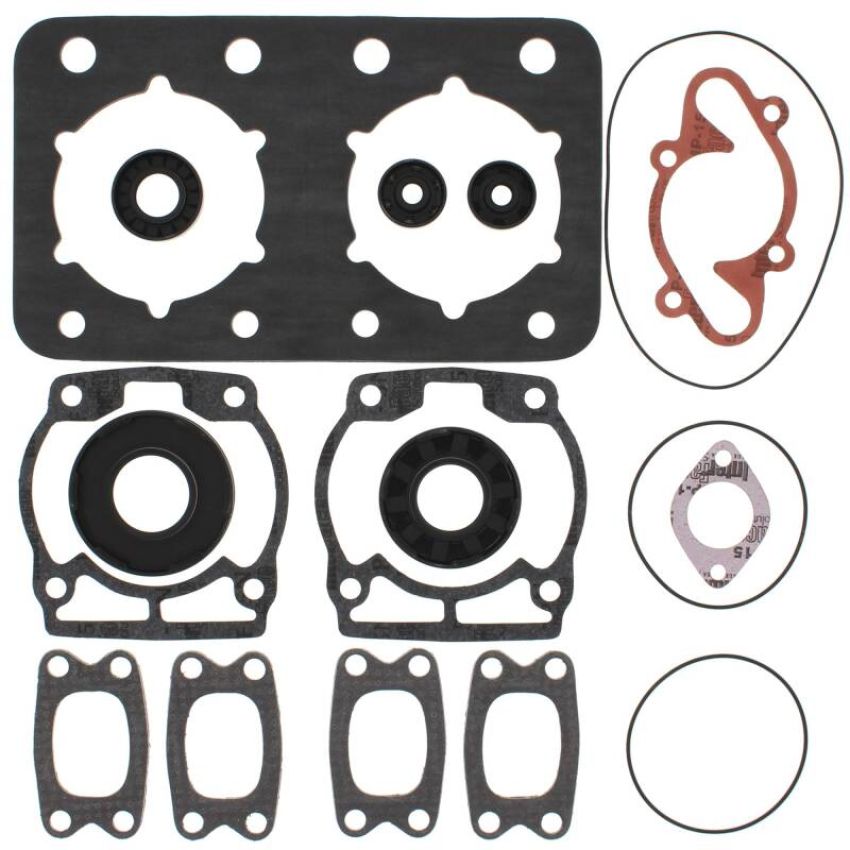 Vertex Pistons 711177 Vertex Gaskets 89-90 Ski-Doo Formula Plus/ LT Complete Gasket Kit w/ Oil Seals