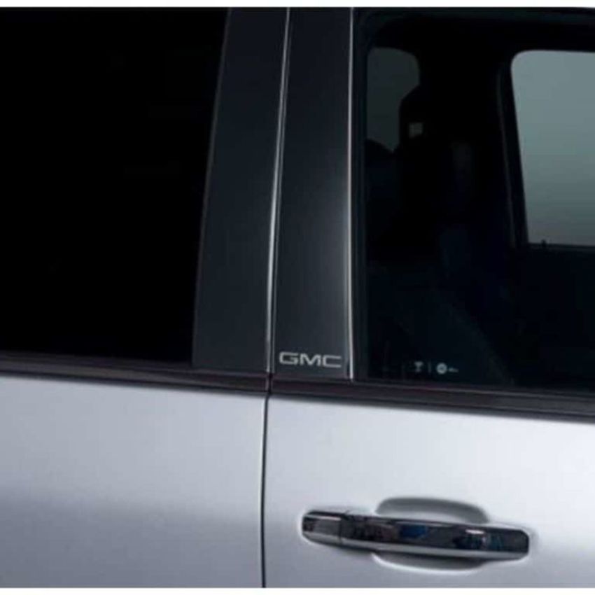 Putco 402669BPGM-2 14-18 GMC Sierra LD - Fits Double Cab/Crew Cab Black Platinum Pillar Posts