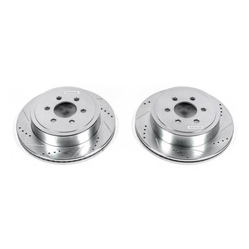 PowerStop AR8756XPR PowerStop Evolution Performance Drilled, Slotted & Plated Brake Rotor Pair
