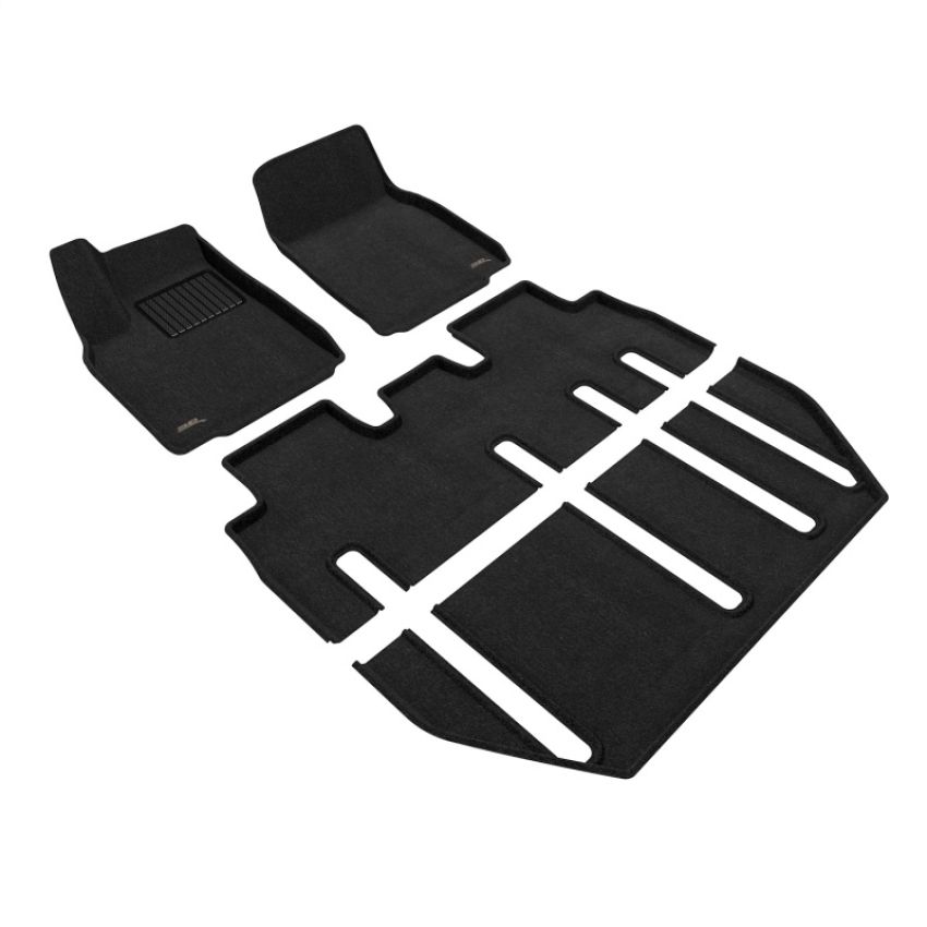 3D MAXpider L1TL04804709 22-24 Tesla Model X 7-Seat Elegant Black R1 R2 R3