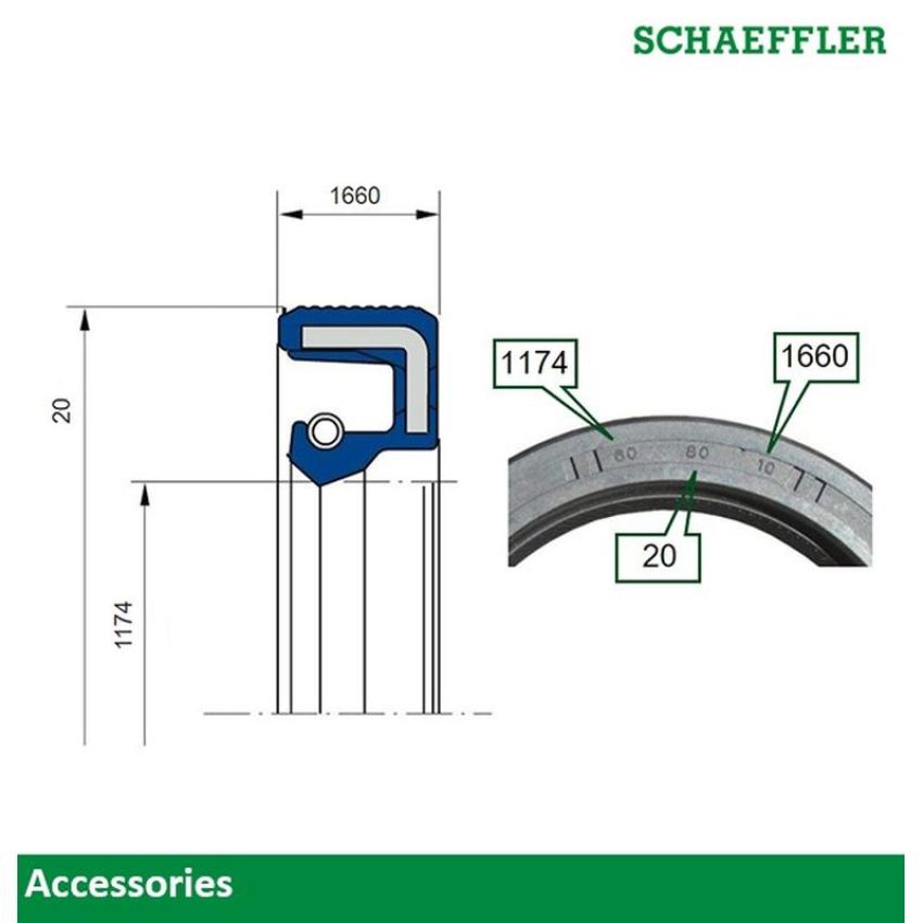 Schaeffler SS2953 Schaeffler Shaft Seal