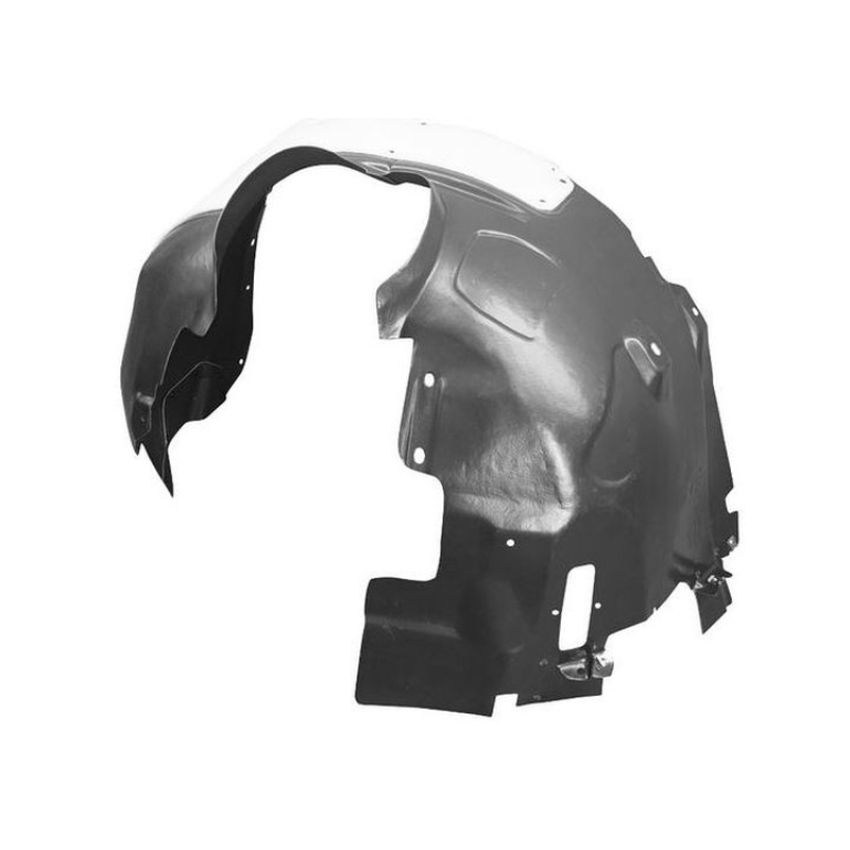 LH FRONT FENDER INNER PANEL RS; MAT: PE/VACUUM FORM; OEM: PP/INJECTION FORD FOCUS 16-17
