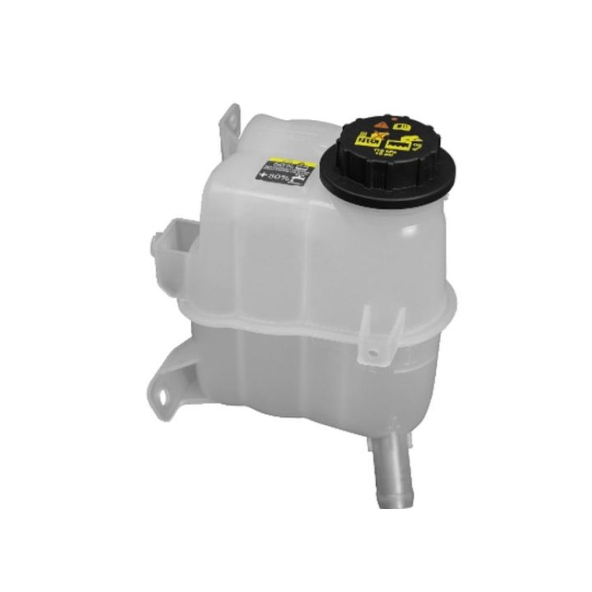 COOLANT RECOVERY TANK RESERVOIR & CAP ASSY;FORD FLEX 09-19