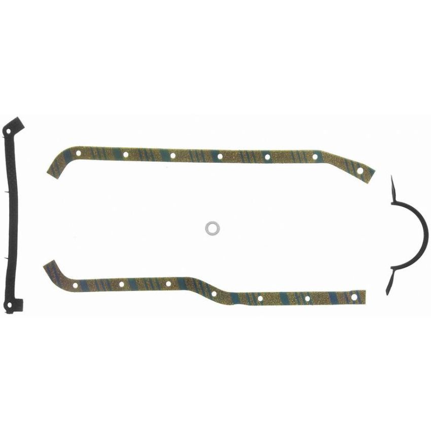 FEL PRO GASKETS 17950 Engine Oil Pan Gasket Set 18 Bolt Hole Multi Piece Gasket