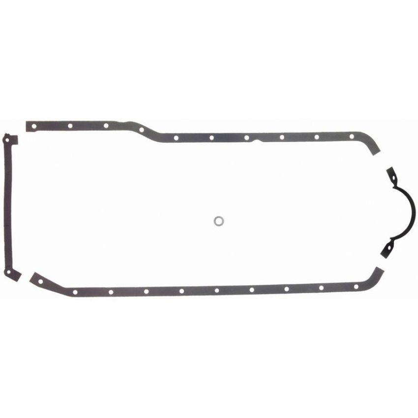 FEL PRO GASKETS 17975 Engine Oil Pan Gasket Set 24 Bolt Hole Multi Piece Gasket