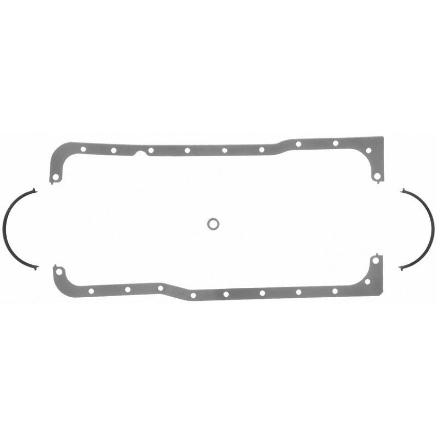 FEL PRO GASKETS 17995 Engine Oil Pan Gasket Set 22 Bolt Hole Multi Piece Gasket