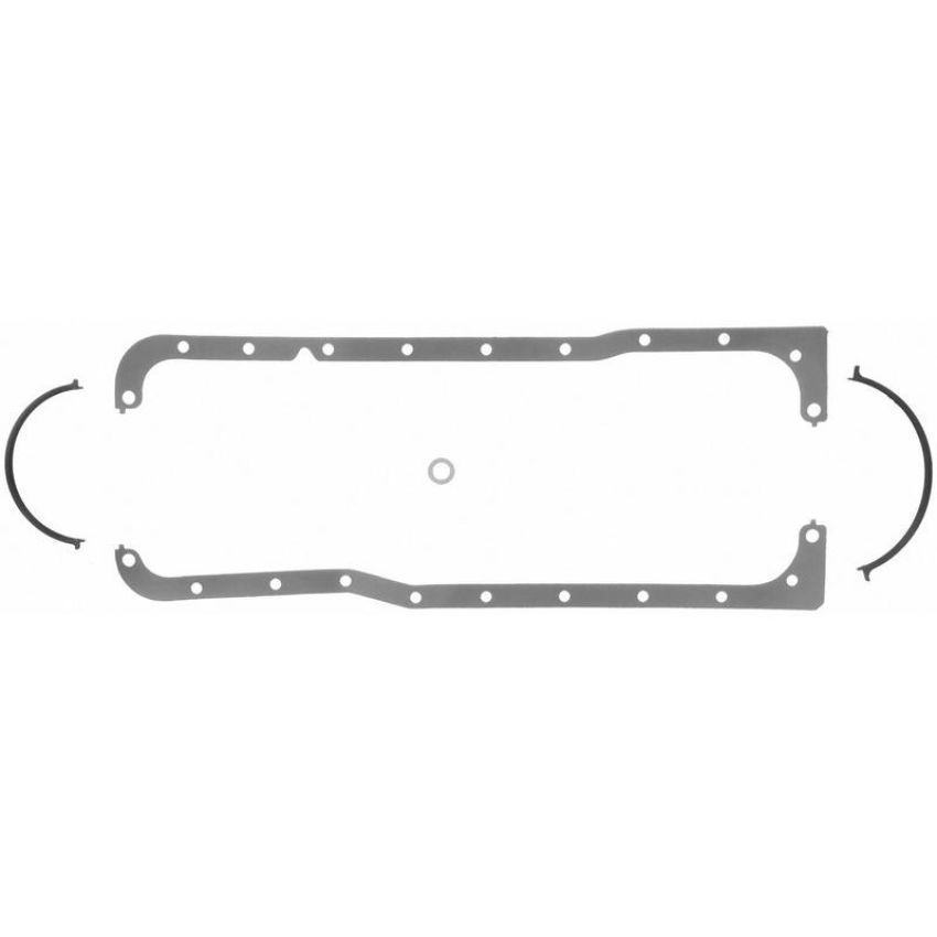 FEL PRO GASKETS 17996 Engine Oil Pan Gasket Set 22 Bolt Hole Multi Piece Gasket