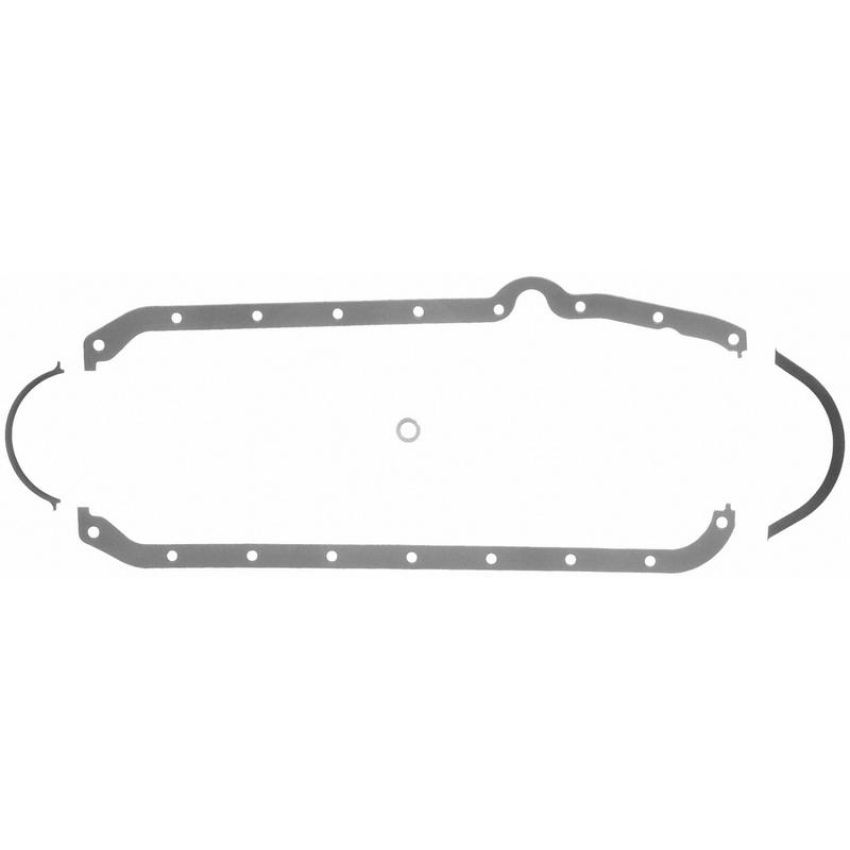 FEL PRO GASKETS 1803 Engine Oil Pan Gasket Set Rubber-coated fiber