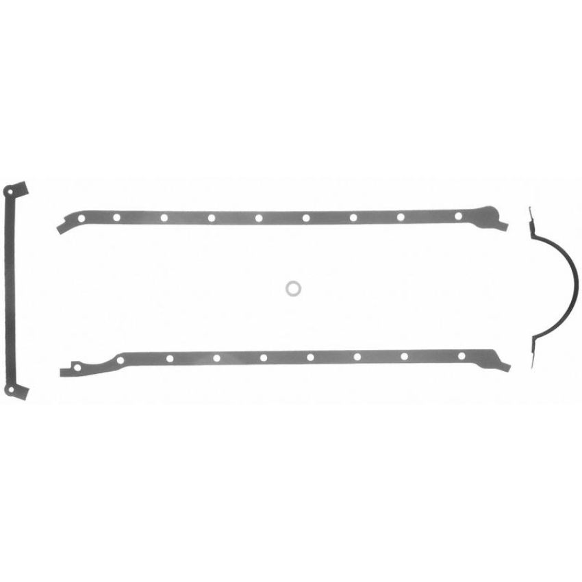 FEL PRO GASKETS 1804 Engine Oil Pan Gasket Set Rubber-coated fiber