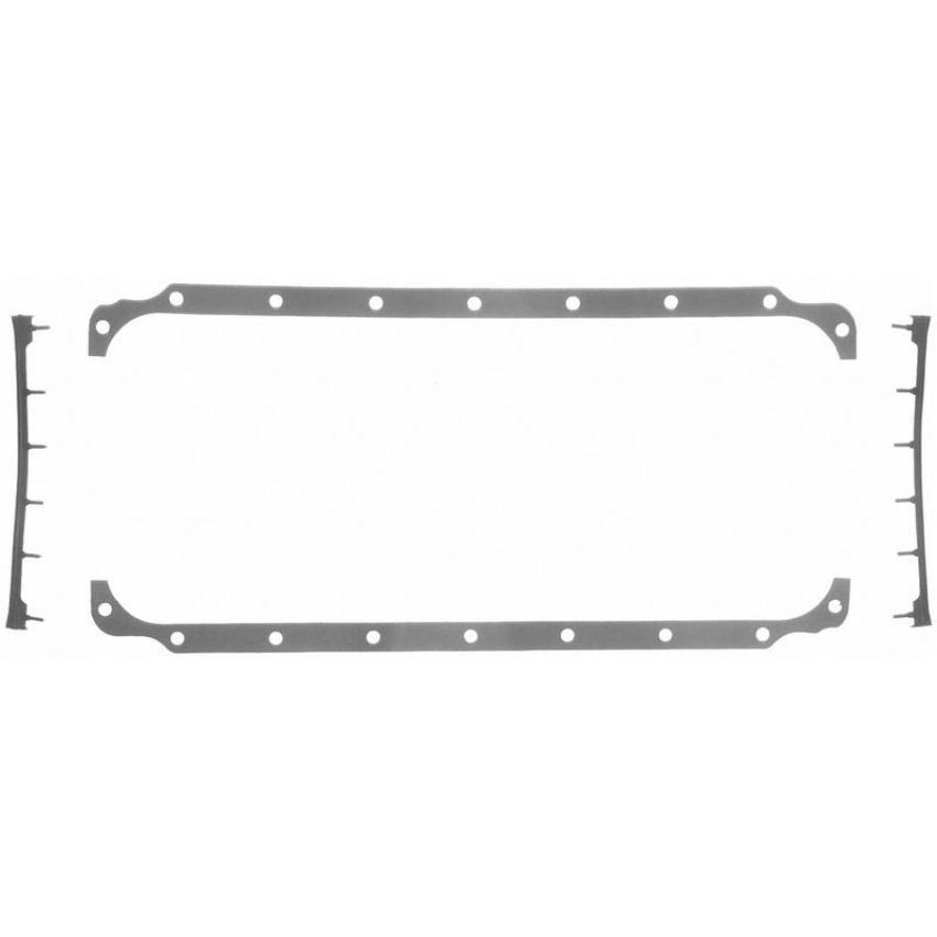 FEL PRO GASKETS 1805 Engine Oil Pan Gasket Set Rubber-coated fiber