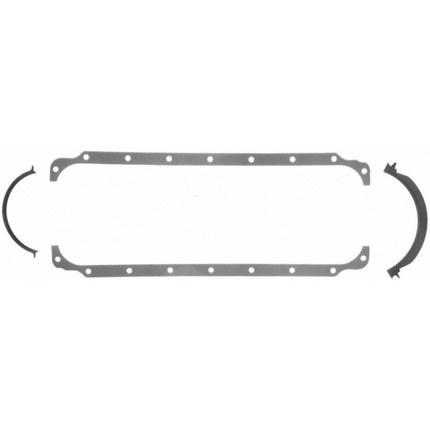 FEL PRO GASKETS 1807 Engine Oil Pan Gasket Set Rubber-coated fiber