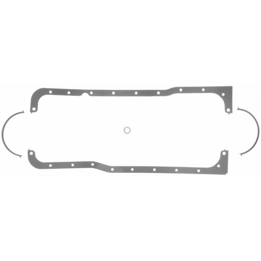 FEL PRO GASKETS 1809 Engine Oil Pan Gasket Set Rubber-coated fiber