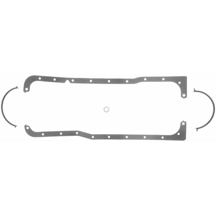 FEL PRO GASKETS 1810 Engine Oil Pan Gasket Set Rubber-coated fiber