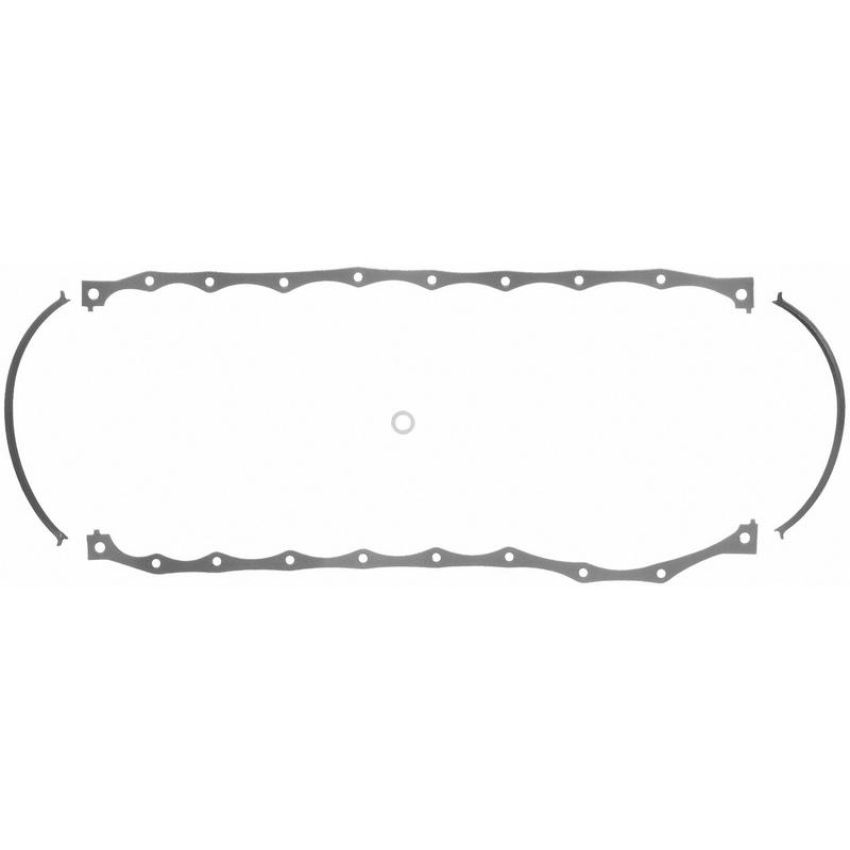 FEL PRO GASKETS 1811 Engine Oil Pan Gasket Set Rubber-coated fiber