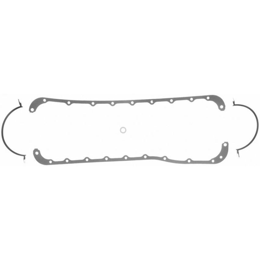 FEL PRO GASKETS 1812 Engine Oil Pan Gasket Set Rubber-coated fiber