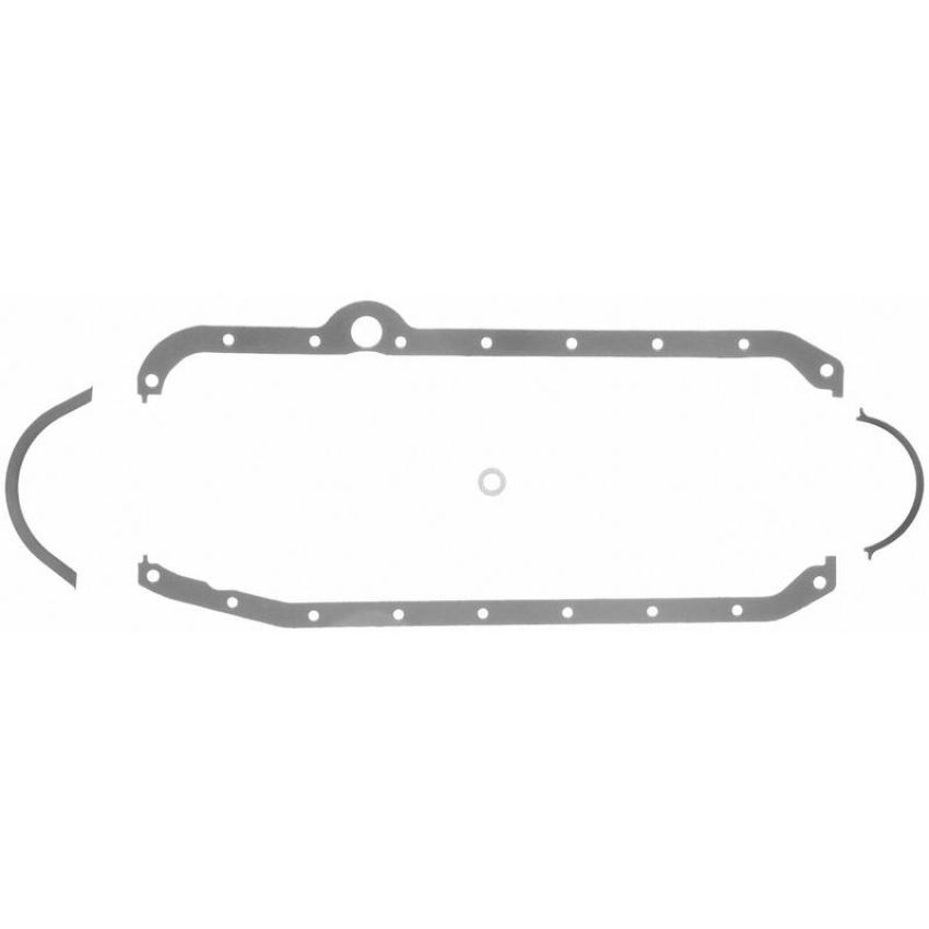 FEL PRO GASKETS 1818 Engine Oil Pan Gasket Set Rubber-coated fiber