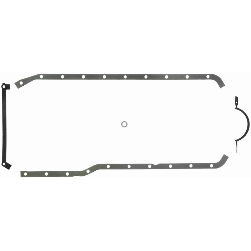 FEL PRO GASKETS 1819 Engine Oil Pan Gasket Set Rubber-coated fiber