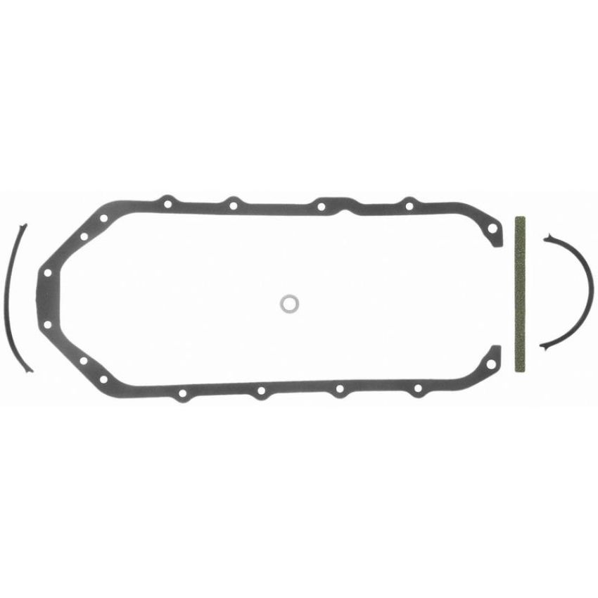FEL PRO GASKETS 1822 Engine Oil Pan Gasket Set Rubber-coated fiber