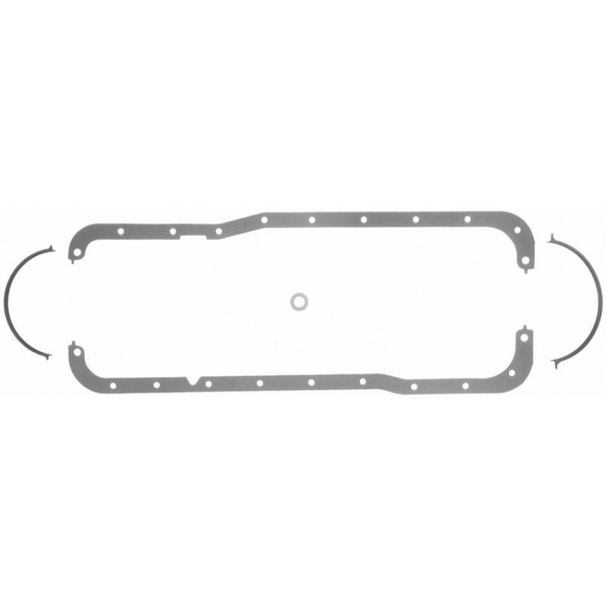FEL PRO GASKETS 1827 Engine Oil Pan Gasket Set Rubber-coated fiber w/steel core