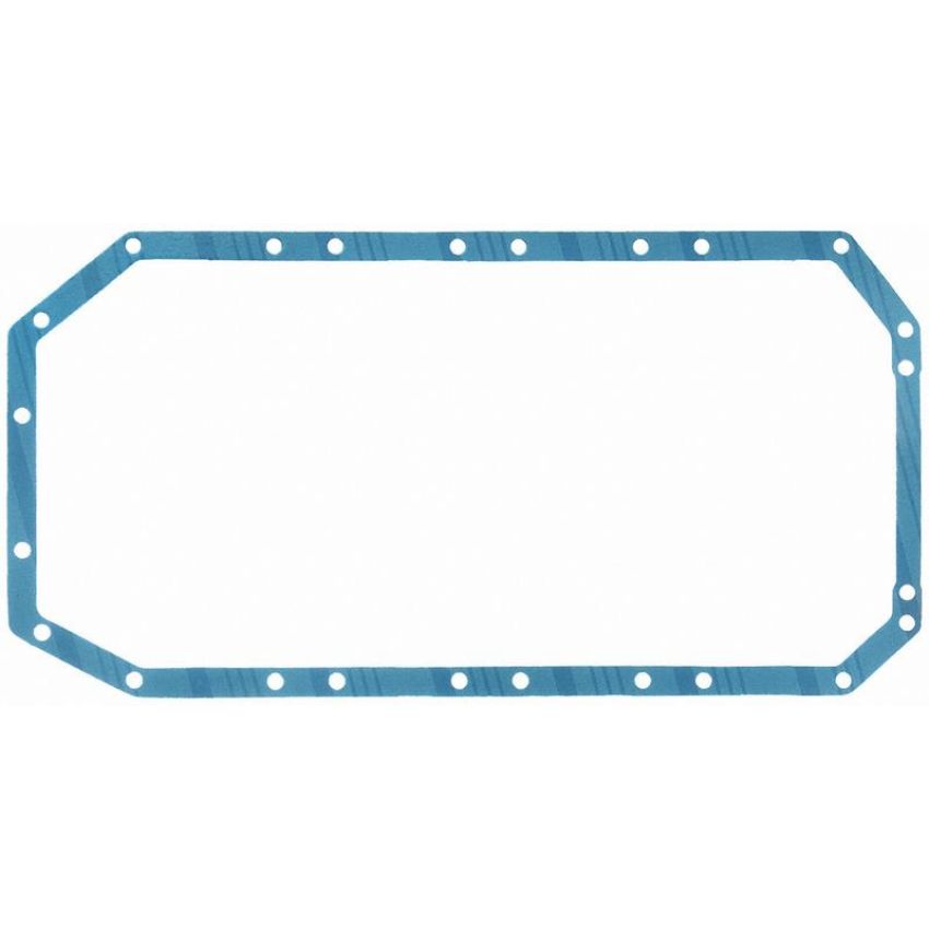 FEL PRO GASKETS 1837 Engine Oil Pan Gasket Set Composite material w/steel core and silicone coating