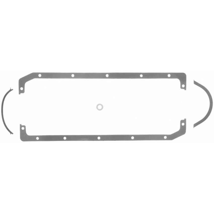 FEL PRO GASKETS 1839 Engine Oil Pan Gasket Set Rubber-coated fiber w/steel core